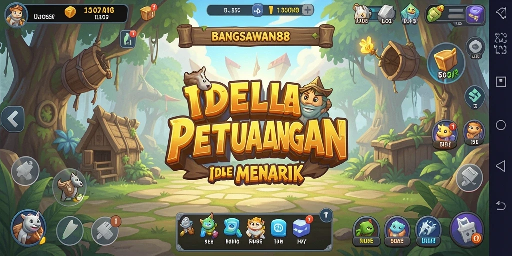 Tampilan gameplay BANGSAWAN88 yang penuh warna dan menarik.
