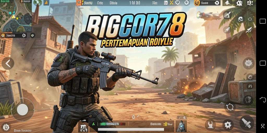 Tampilan gameplay BIGCOR78 yang penuh aksi dan seru.