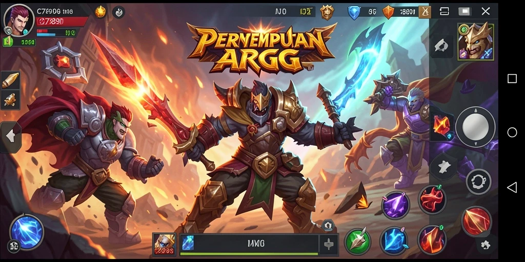 Tampilan gameplay <strong>C7890</strong> yang intens dan mendebarkan saat pertempuran.