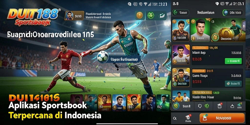 Screenshot menunjukkan antarmuka taruhan Sportsbook yang menarik.