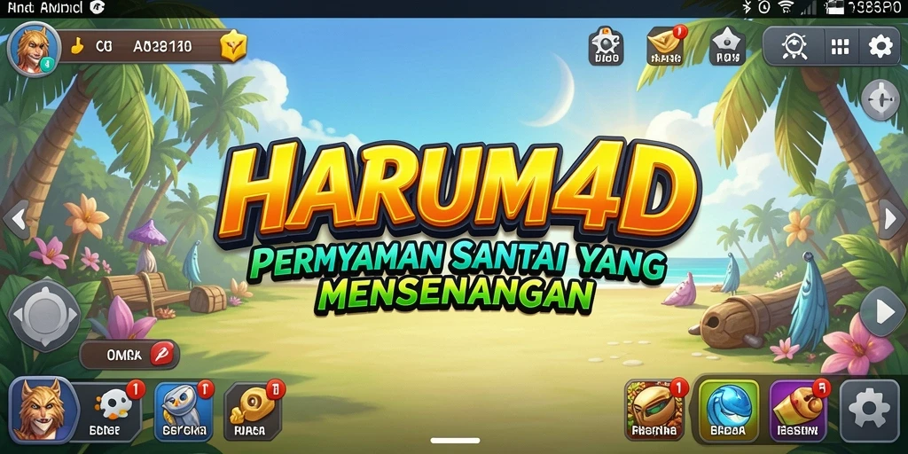 Screenshot dari gameplay HARUM4D yang menunjukkan keseruan permainan.