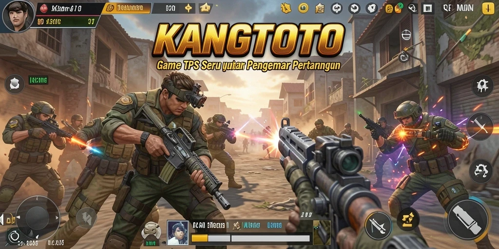 Menampilkan gameplay KANGTOTO yang seru dan penuh aksi