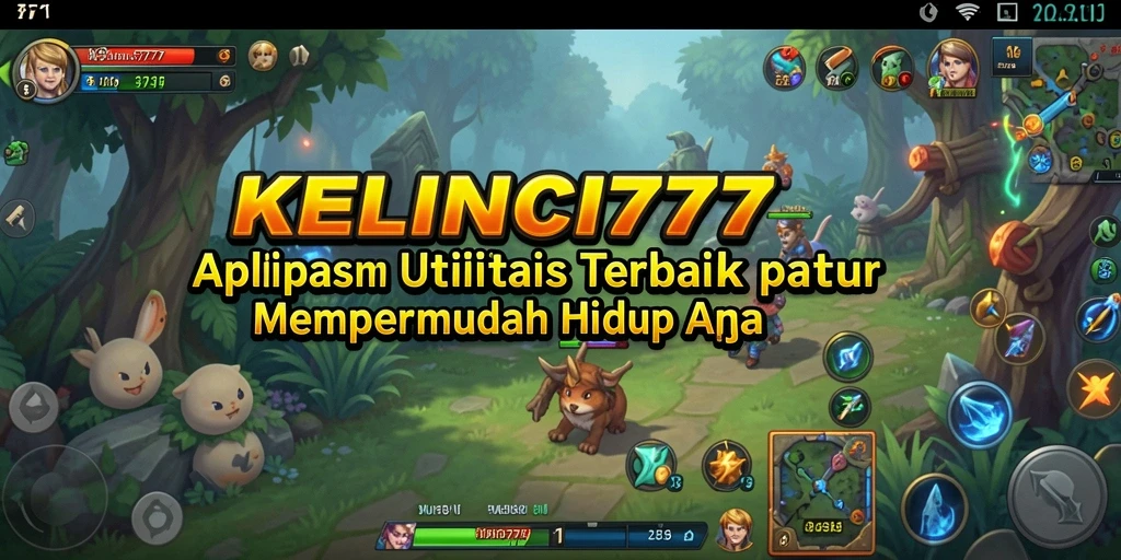 Tampilan antarmuka KELINCI777 yang intuitif dan menarik.