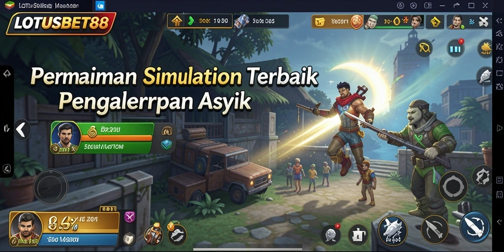 Gameplay menarik LOTUSBET88 dengan grafis yang menawan.