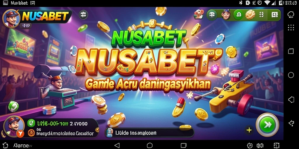 Tangkapan layar gameplay NUSABET yang seru dan penuh aksi.