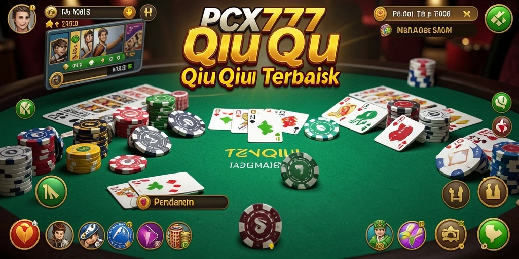 Screenshot dari gameplay seru QiuQiu di PCX777.