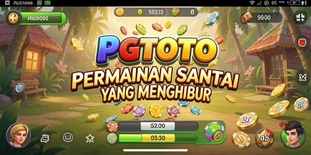 Tampilan gameplay PGTOTO yang menghibur dan penuh warna.