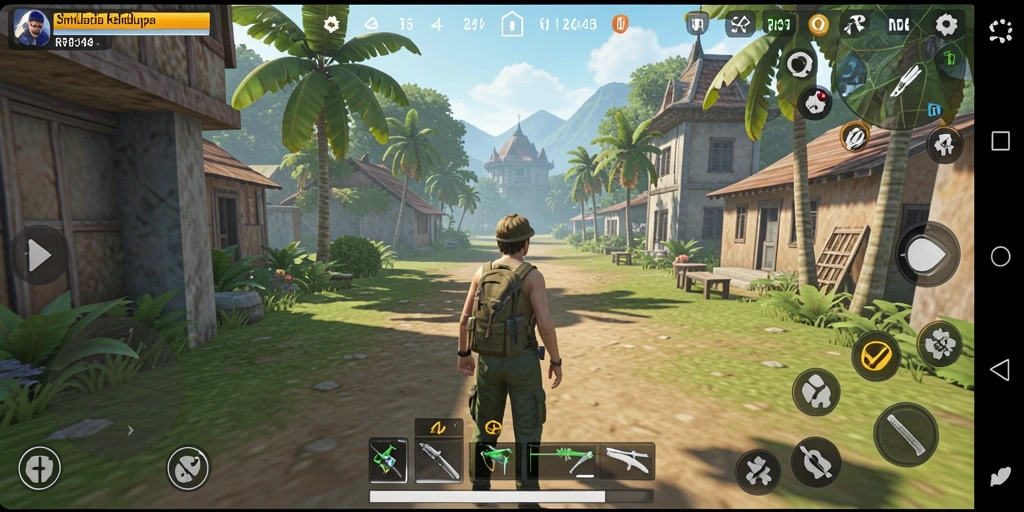 Gameplay menarik dari RR44 dengan berbagai aktivitas dan interaksi karakter.